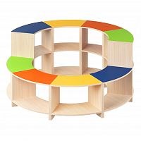 Стол-трансформер круглый (8 секций) 44627